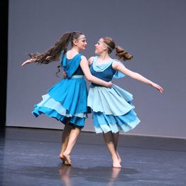 dancers spinning